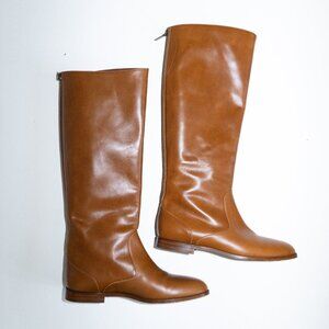 Doen Illaria Riding Boot in Whiskey Brown